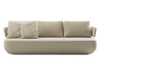 Designer sofa | Levitt by Ludovica and Roberto Palomba | Viccarbe