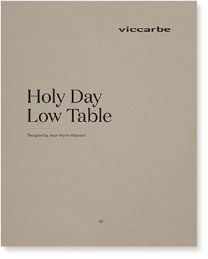 catalogo Holy Day low table