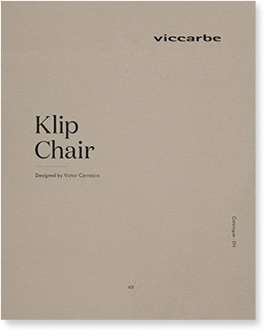 catalogo Klip chair 4 legs base with arms