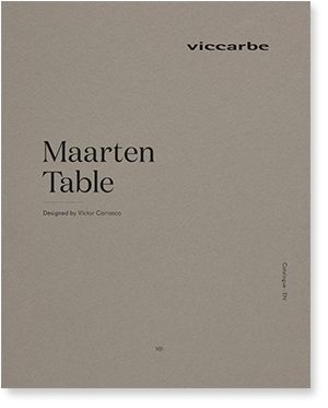 catalogo Maarten Table H74, 80×80