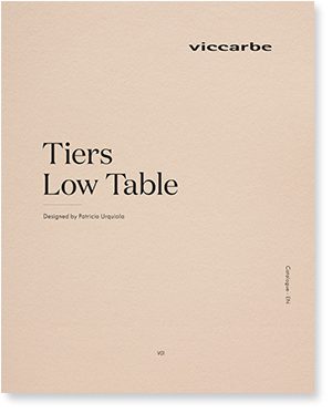 catalogo Tiers low table