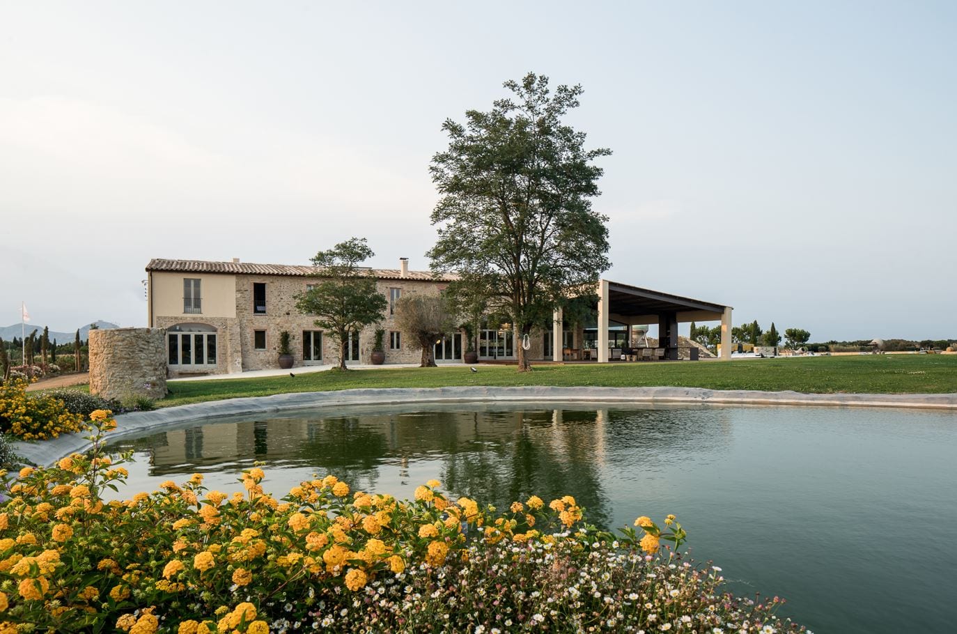 farmhouse stone dwelling in pals gerona spain viccarbe projects residence