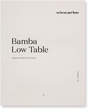 catalogo Bamba low table
