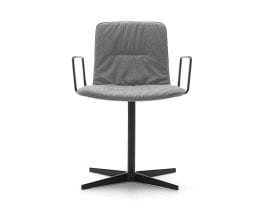 Klip chair 4 star base with arms