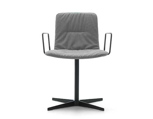 Klip chair 4 star base with arms