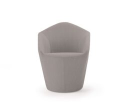 Penta Armchair with Fixed Base
