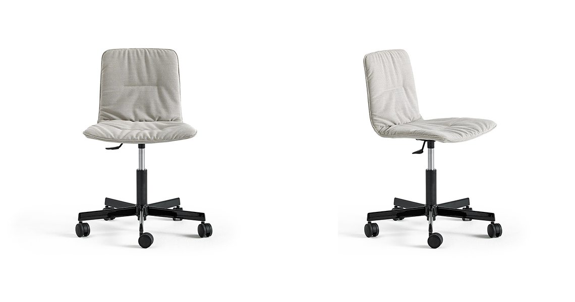 Klip Casters Base Soft Upholstery Viccarbe