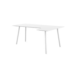 Maarten Table H74, 180×80 Return Table