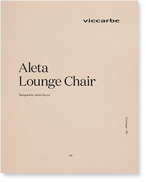 catalogo Aleta Wooden Base Lounge Chair