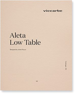 catalogo Aleta low table