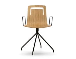 Klip chair swivel base and arms