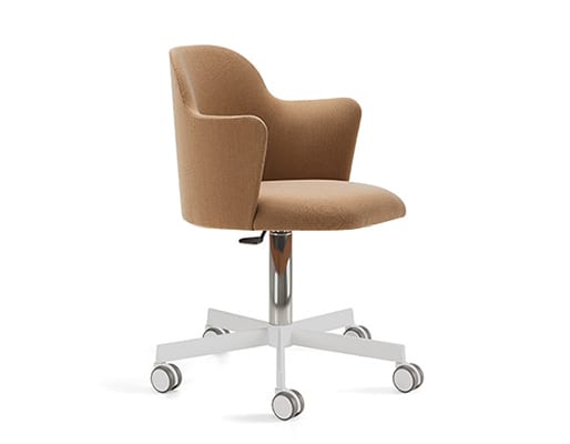 Silla Aleta Base de Ruedas & Reposabrazos