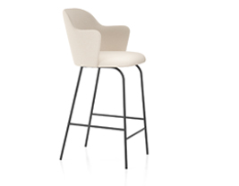 Aleta Counter Stool With Armrests