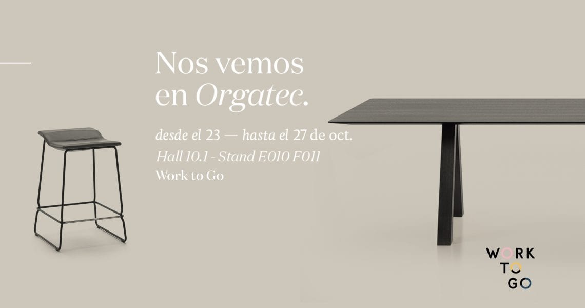 Orgatec 2018 – Nuestra participación en ‘Work to Go’