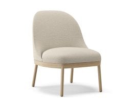 Aleta Wooden Base Lounge Chair