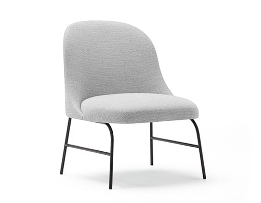 Aleta Lounge Chair Metal Base