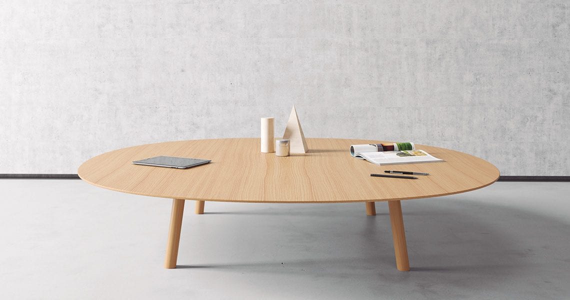 Versatile low table | Maarten by Víctor Carrasco | Viccarbe