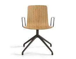 Klip chair pyramid base with arms