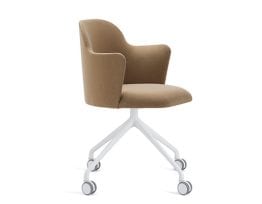 Aleta Chair Base Pyramid Casters Base & Armsrests