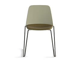Maarten Plastic Chair with Cushion