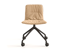 Klip chair pyramid base with casters