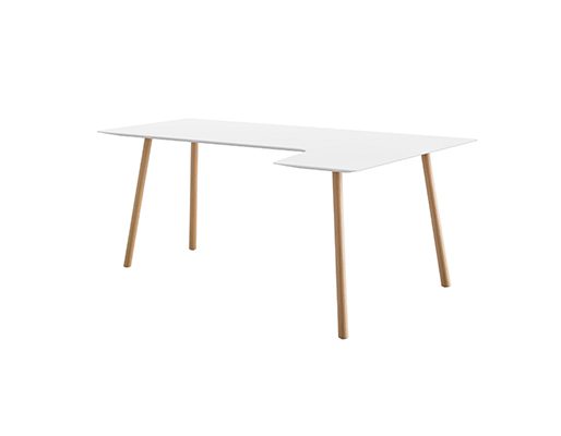 Maarten Return Table H74, 180×80