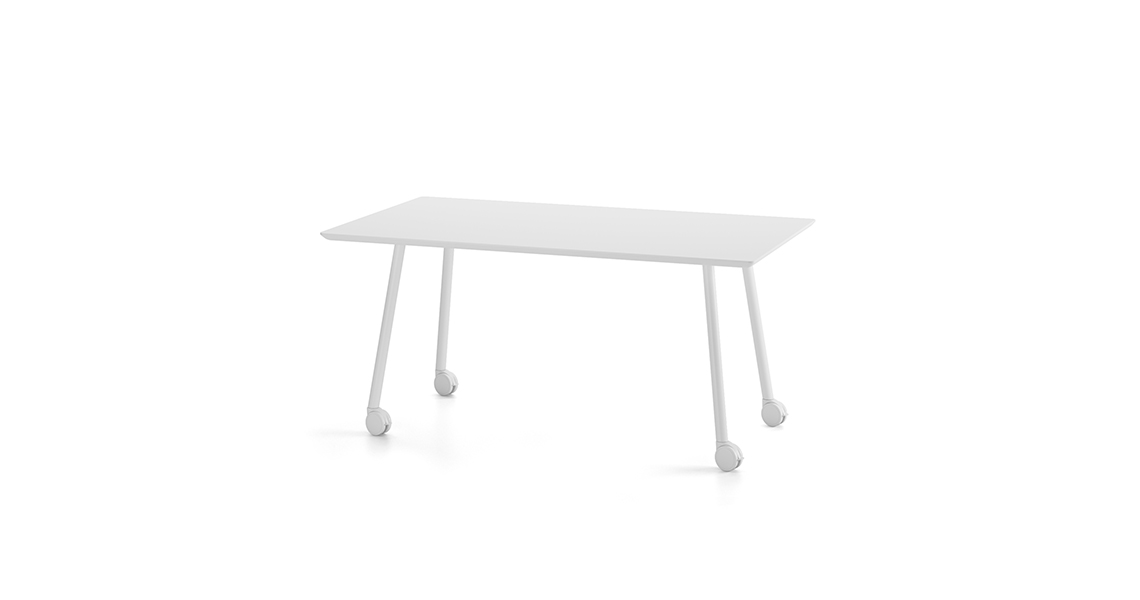 Maarten Table with Casters H74, 160×80