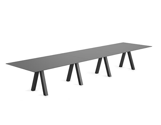 Mesa Trestle triple, ancho 120cm