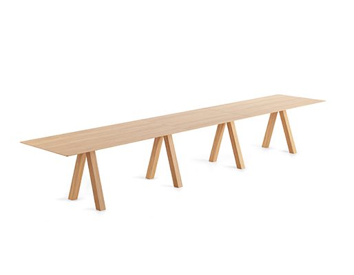 Trestle Triple Table – 90cm width