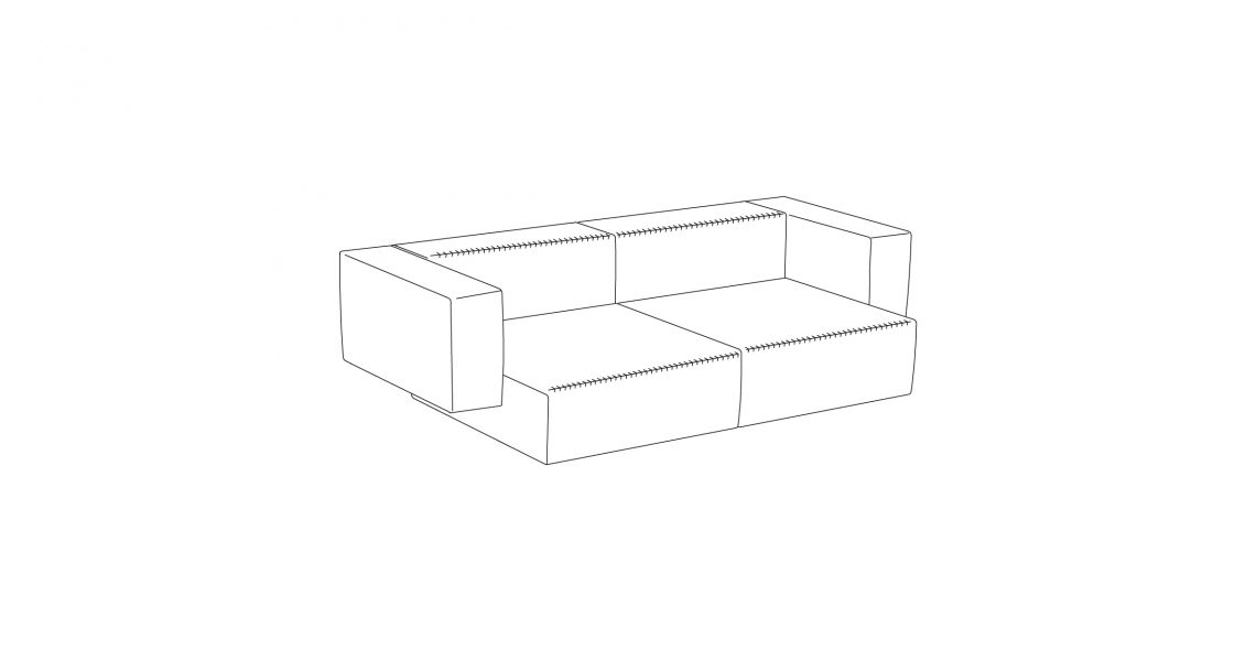 Step Sofa – Composición 1
