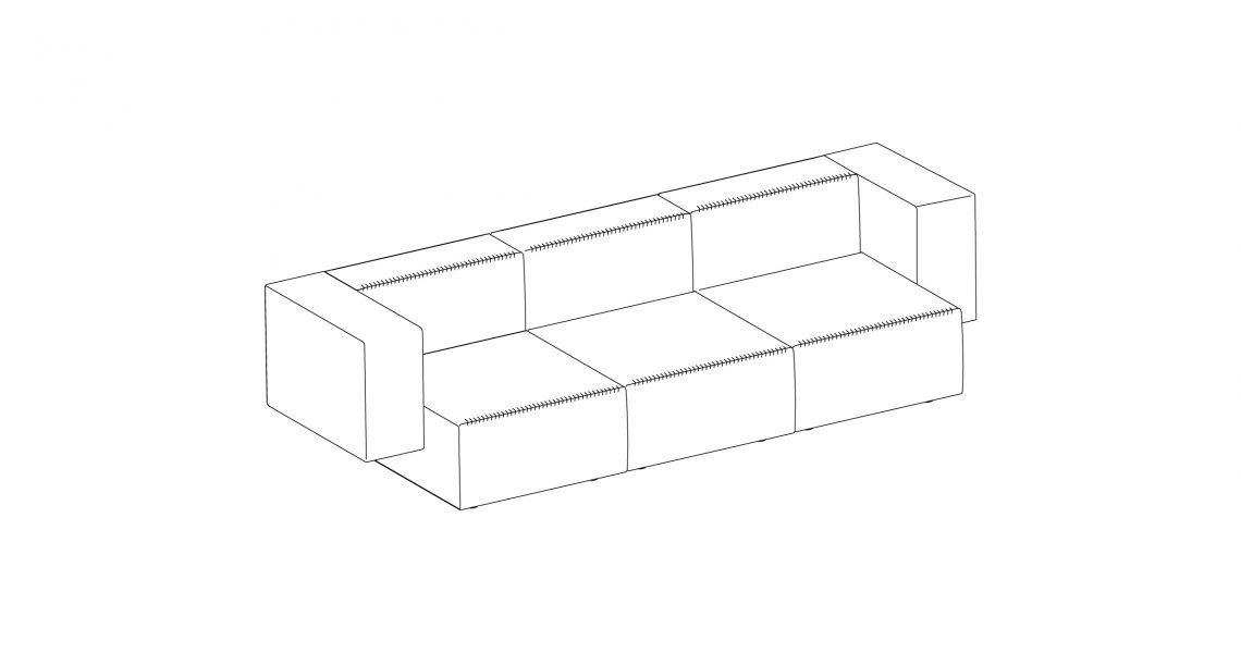 Step sofa – Konfiguration 7