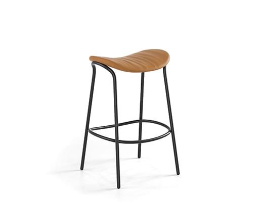 Fixed counter stool