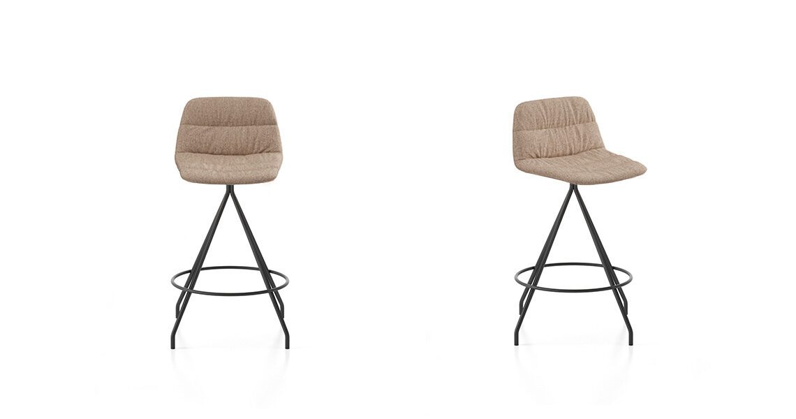 Swivel counter stool