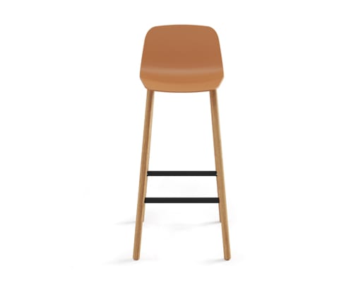 Four wooden legs – Bar stool