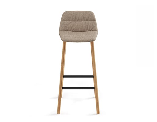 Four wooden legs – Bar stool