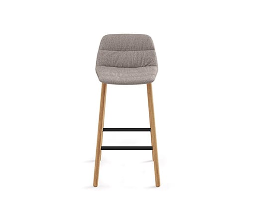 Four wooden legs – Counter stool