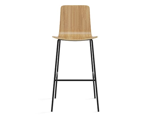 Fixed bar stool