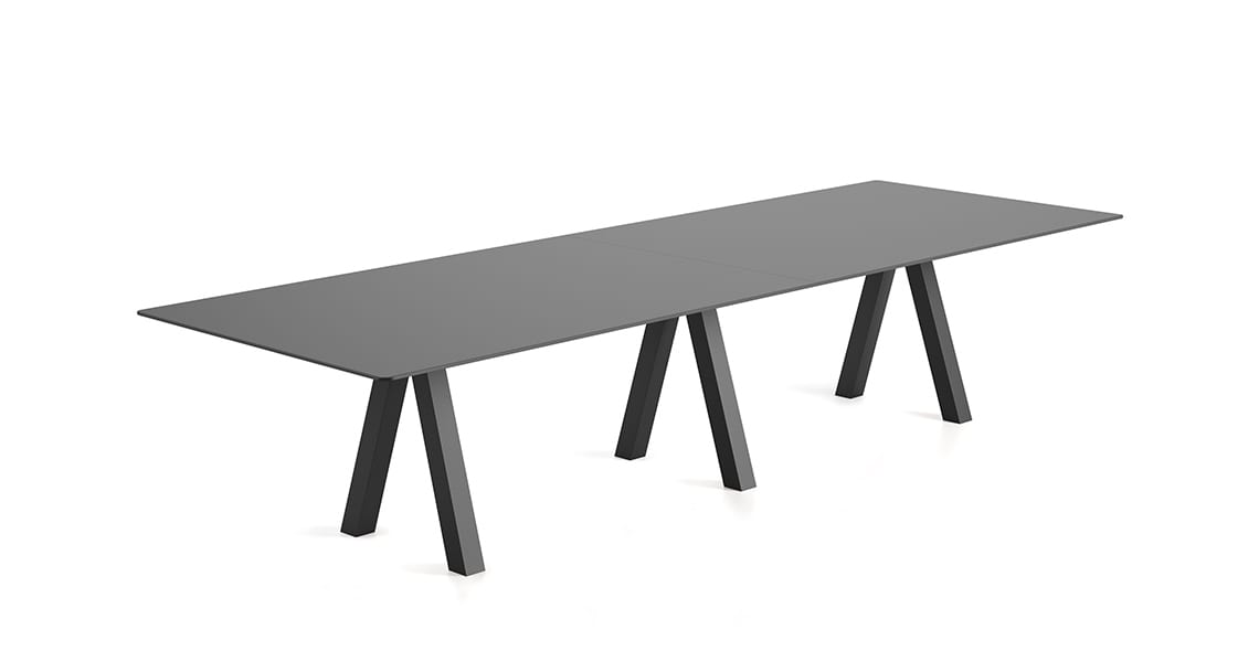 Trestle Outdoor double table