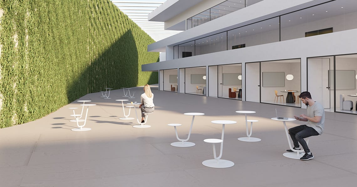Viccarbe_Mesa Solar: diseño de oficinas exterior