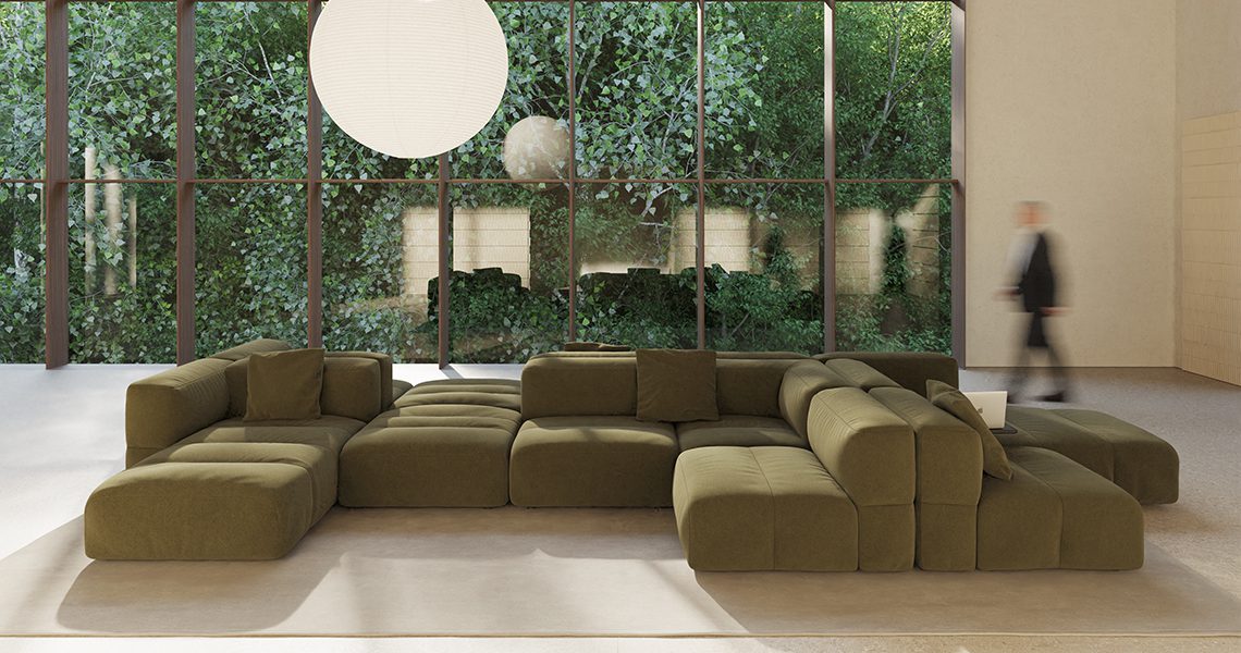 Harmony, balance, and comfort: This is the new Savina sofa