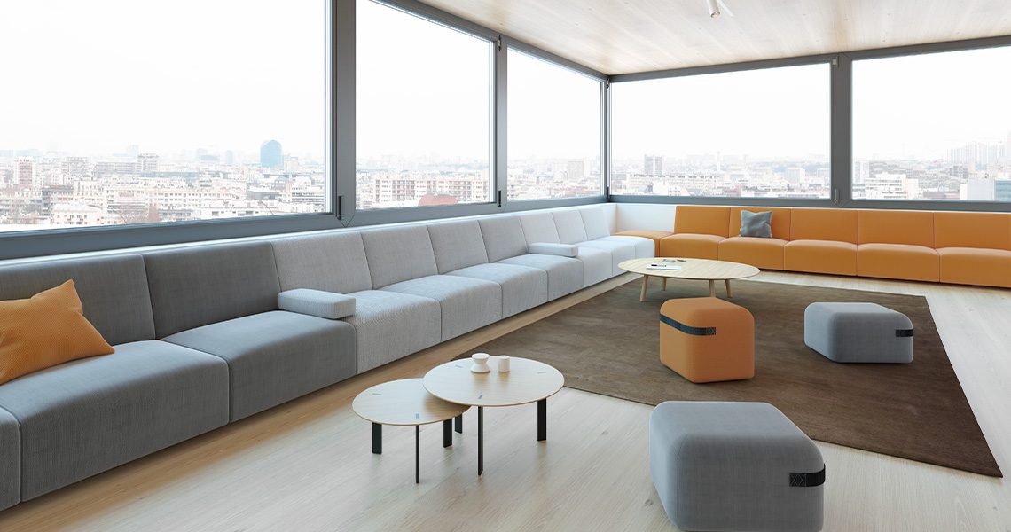 Ancillary furniture: the latest trend for collaborative offices