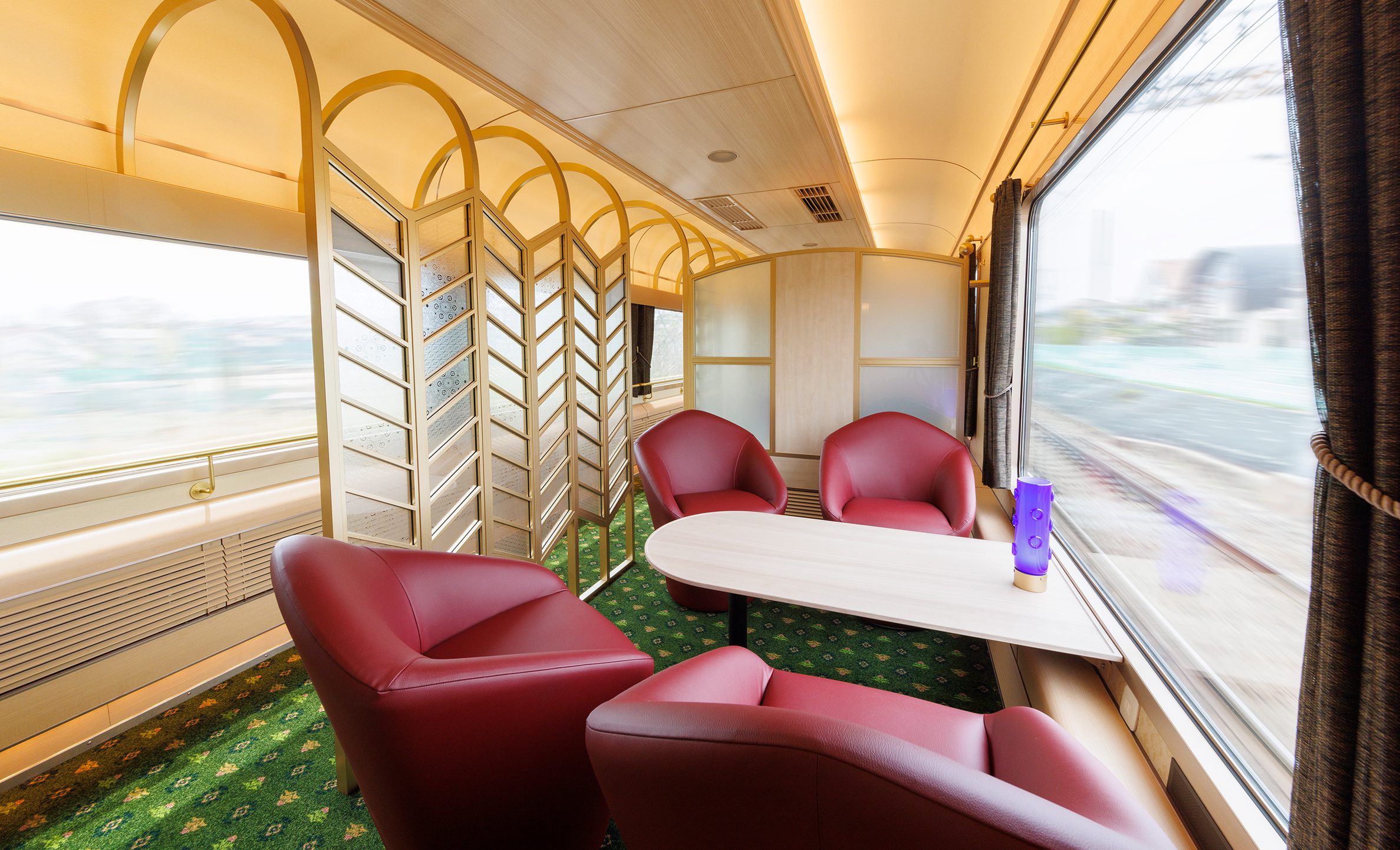 Furniture And Interior Design For Trains Aoniyoshi Train In Japan 