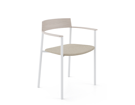 Perxa with upholstered seat