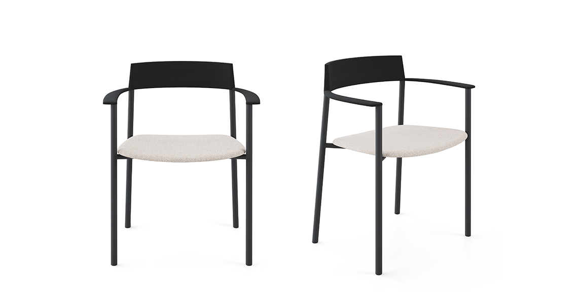 Perxa with upholstered seat