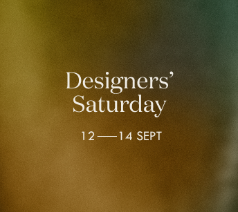 Designers’ Saturday: nuestra primera cita de septiembre