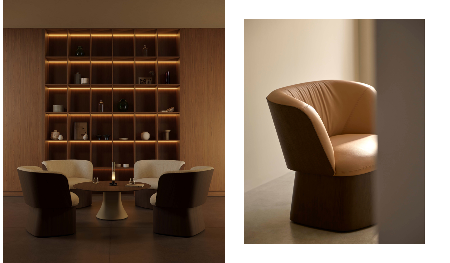 Monica Armani, the newest designer to join the Viccarbe family