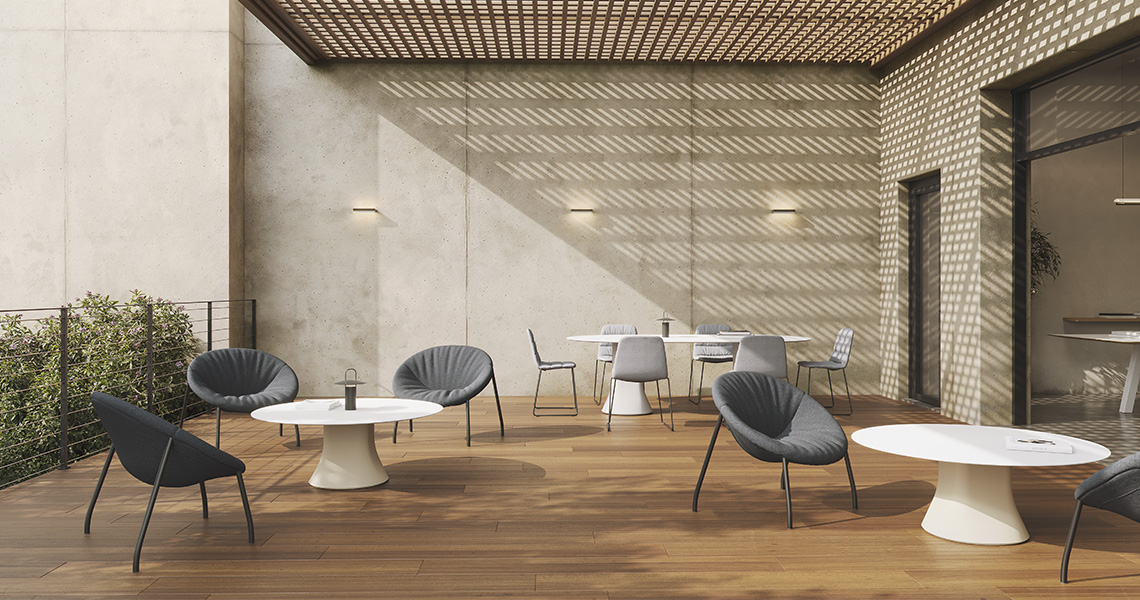 Cambio Outdoor low table