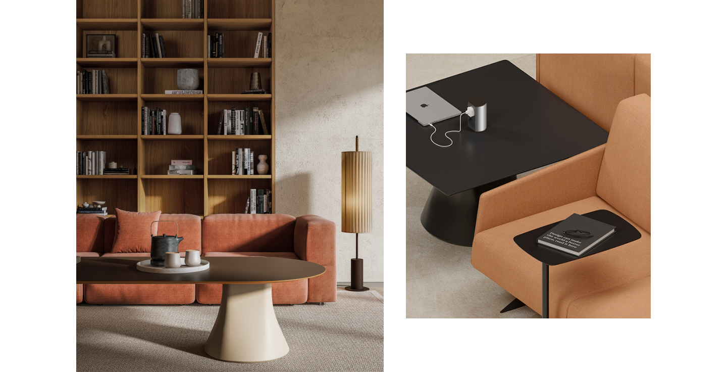 Mesas profesionales para grandes equipos: Trestle, Burin y Cambio amplían su gama