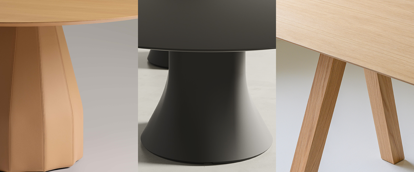 Mesas profesionales para grandes equipos: Trestle, Burin y Cambio amplían su gama