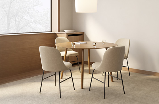 Four metal legs base